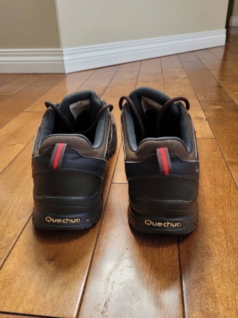 New Quechua Arpenaz 100 Novadry Men's US 9 Waterproof Hiking Shoes - Picture 4 of 5